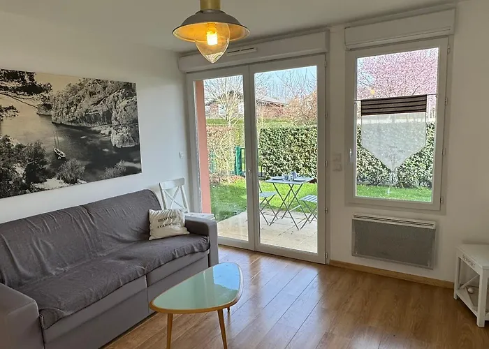 Moderne T2, Rez-de-jardin, Proche Et Centre Ville, Parking, Wifi, Animaux Acceptes - Fr-1-487-362